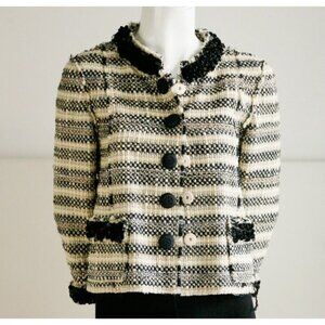MArc Jacobs Tweed Sequin Detail Classic  Blazer 6